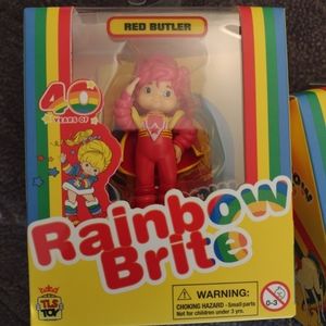 Rainbow Brite 40th Anniversary Red Butler Figure TLS Toys CheeBee NIB, HTF